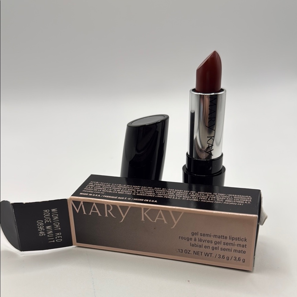 Mary Kay Gel Semi-Matte Lipstick - Deep Red